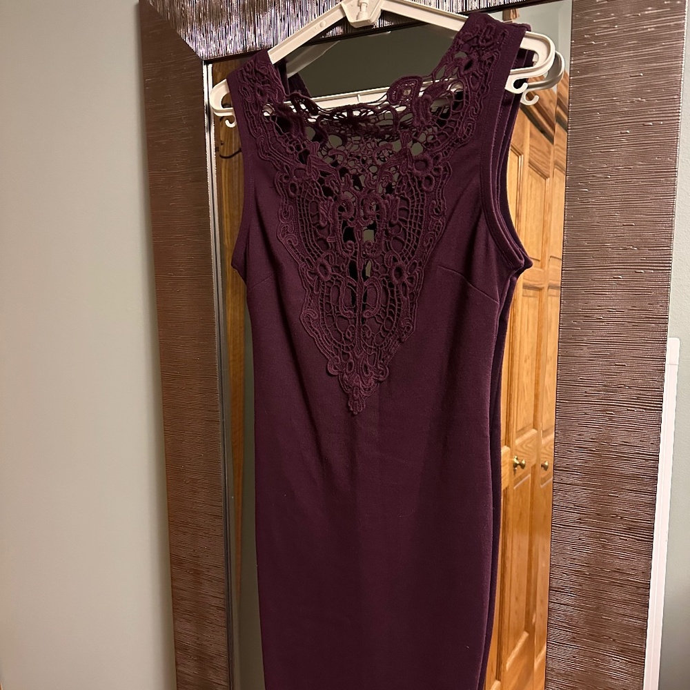 Purple Mini Dress
